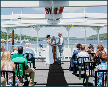 stillwater boat cruise wedding